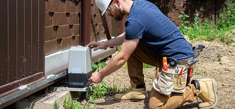 Electric Driveway Gate Installation Alamo